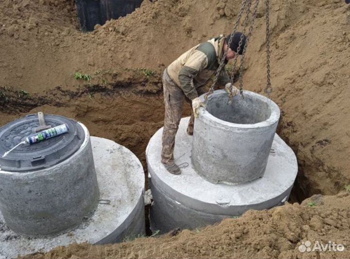 Септик / Канализация / Кессон / Выгребная яма