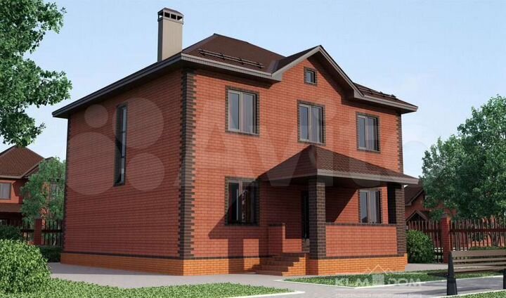 Коттедж 300 м² на участке 11 сот.