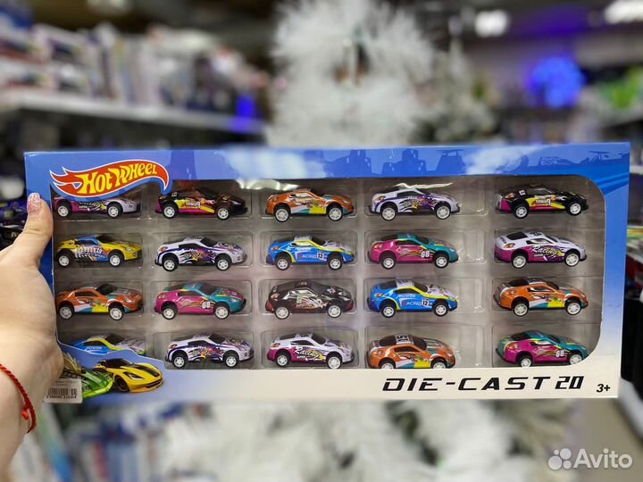 Набор машинок хот вилс 20шт