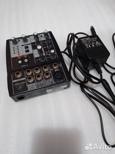 Микшер Behringer xenyx 502