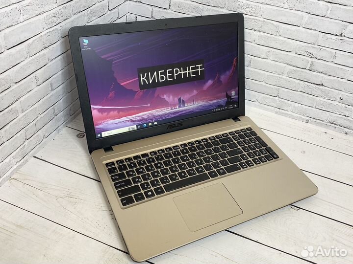 Мощный ноутбук asus SSD/4ядра/8Gb/Nvidia/Гарантия