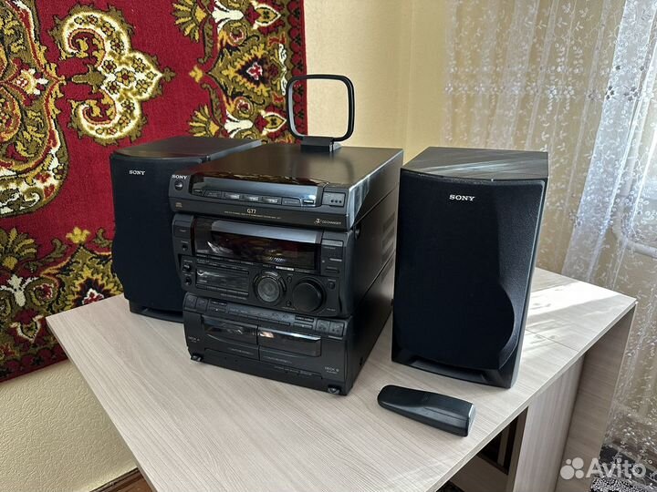 Музыкальный центр sony (made in Japan)