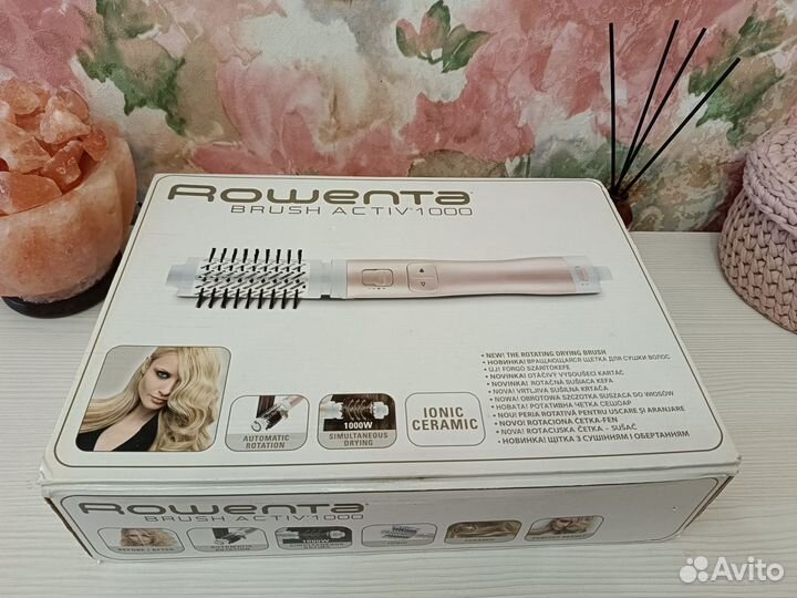Фен щетка rowenta новая
