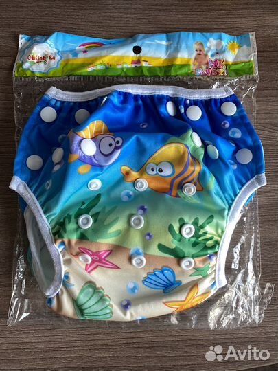 Подгузник многоразовый для плавания новый
