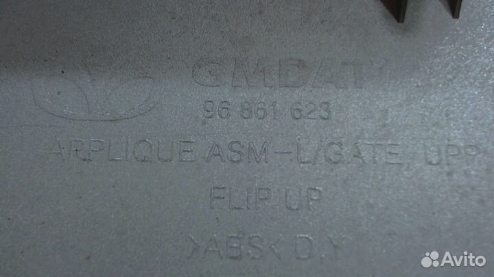 Спойлер Chevrolet Captiva, 2008