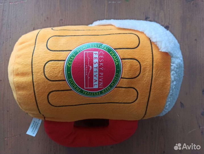 Кружка-подушка с пивного фестиваля в Праге