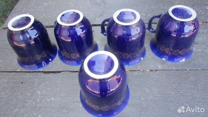 Кружка 5 шт. Кобальт СССР