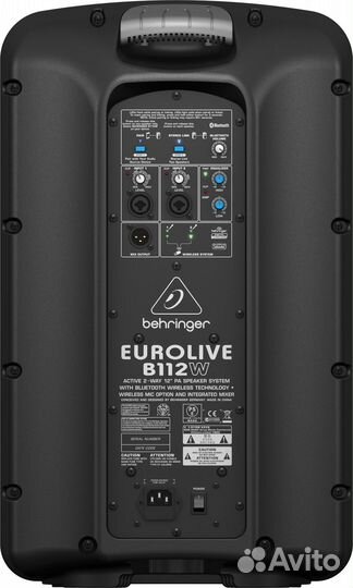 Behringer B112W eurolive, 2-полосная.активная акустическая система,1 х 12