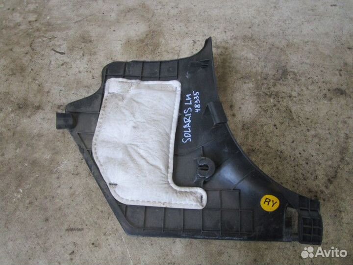 Накладка порога передняя левая Hyundai Solaris 201