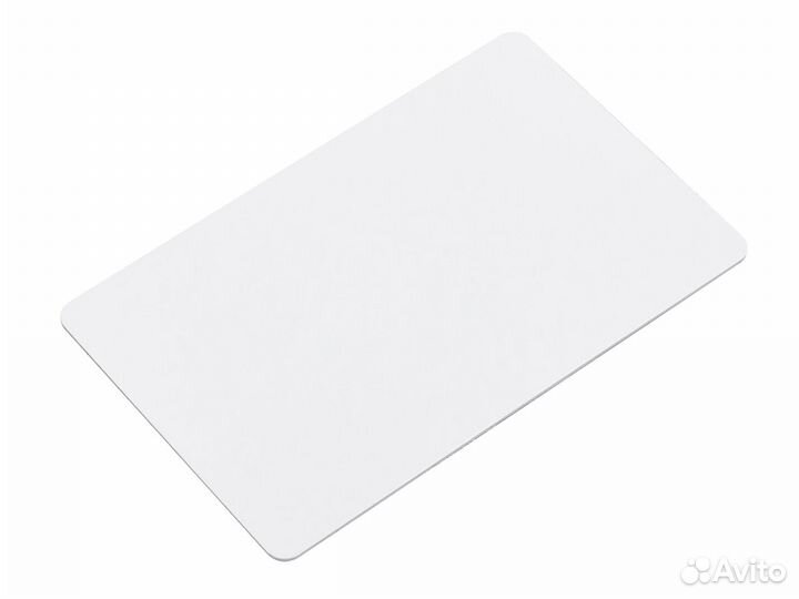 Карта формата Mifare тонкая 1К толщиной 0,84 мм, 86*54 мм, без номера