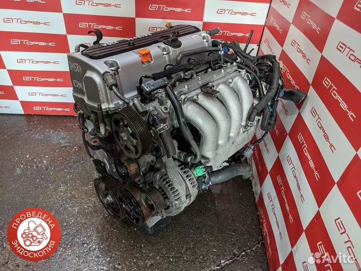 Двигатель honda K24A odyssey RB1 / RB2 2WD