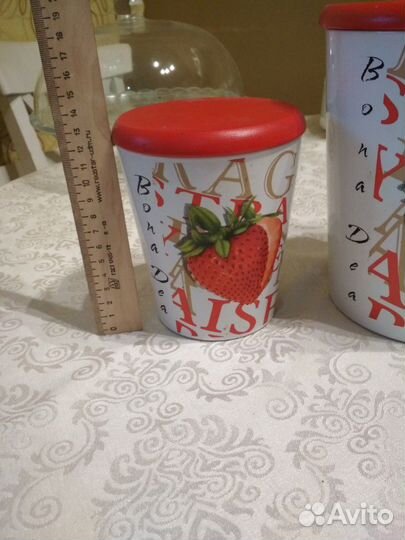 Банки для кухни, кашпо