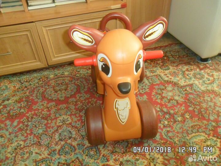 Продам каталку оленёнок