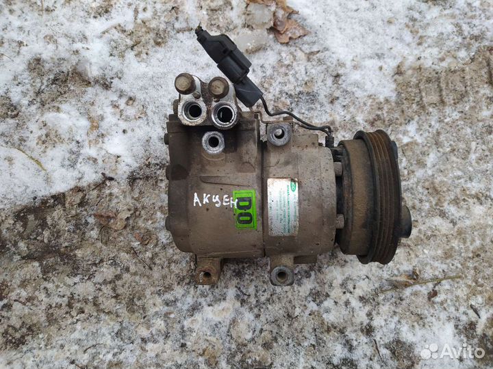 Насос компрессор кондиционера хендай акцент Hyunda