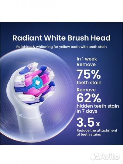 Насадка для зубной щетки oral b io