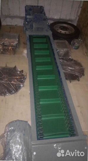 Ленточно-скребковый конвейер клс-300-6 в наличии