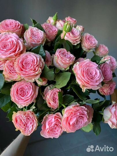 Цветы розы букет