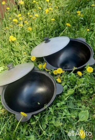 Казан чугунный 4 литра