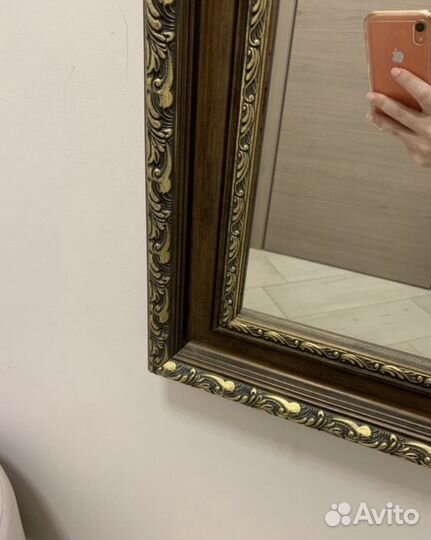 Зеркало настенное в раме бу