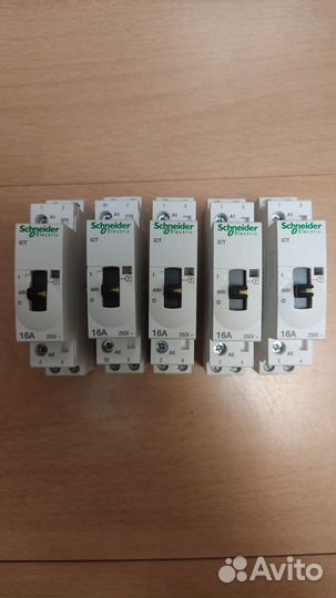 Schneider electric контакторы модульные