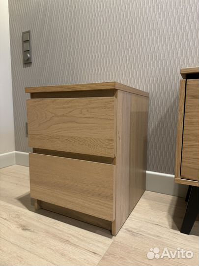 Тумба IKEA шпон дуба