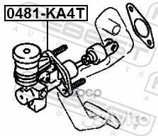 Цилиндр сцепления главный 0481KA4T Febest