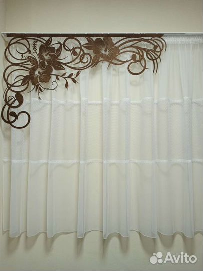 Штора на кухню