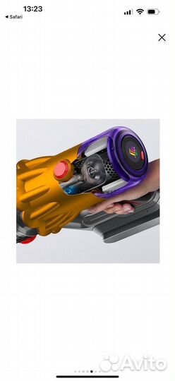 Пылесос dyson V12 Detect Slim Absolute +