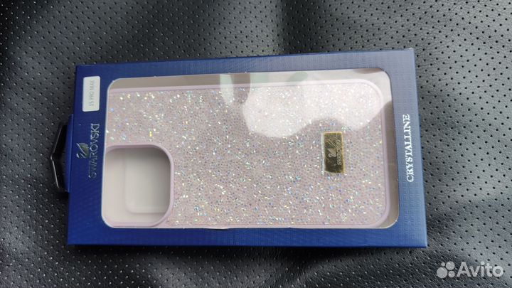 Чехол для iPhone 15 pro max со стразами Swarovski