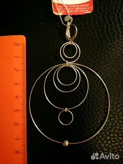 Серьги серебро 925 проба (новые)