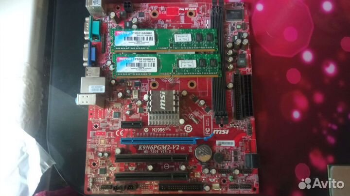 Материнская плата MSI K9N6PGM2-V2