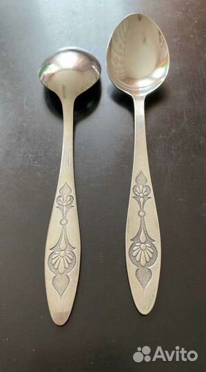 Ложки столовые мельхиор СССР