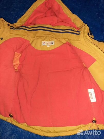 Куртка на мальчика зима, на рост 92 см