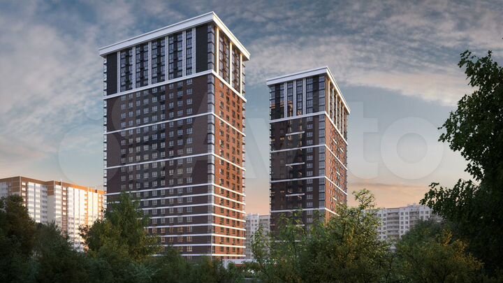 2-к. квартира, 59,7 м², 19/25 эт.