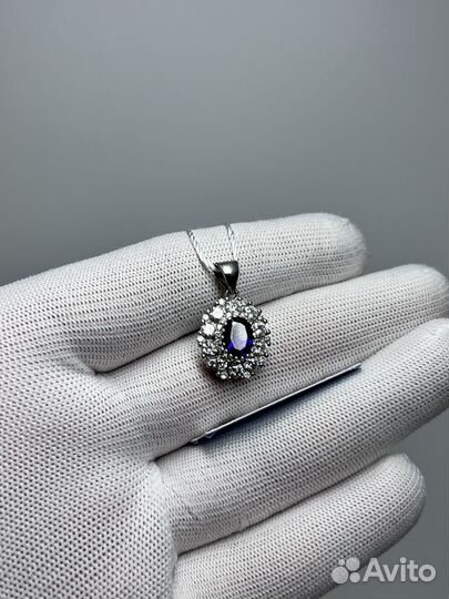 Серебро 925 пробы Кулоны серьги