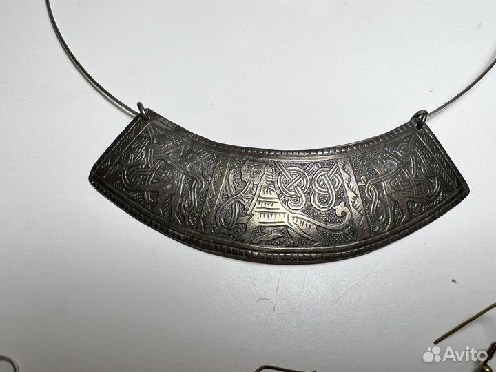 Древнерусские серьги браслет