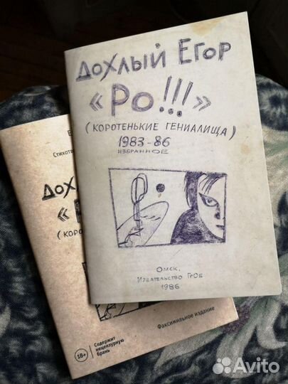 Егор Летов «Ро. Стихотворения 1983—1986 гг.»