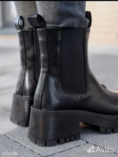 Полусапоги женские зимние 37 новые