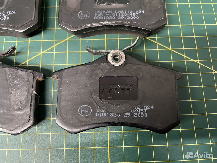 Колодки задние TRW LMS112 VAG Group