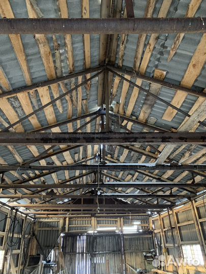 Ангар каркасный