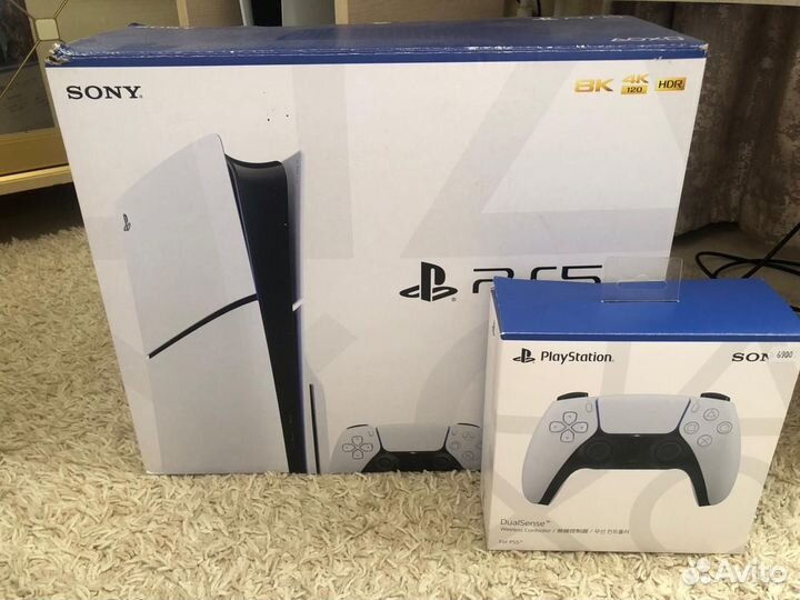Sony playstation ps5 два джойстика