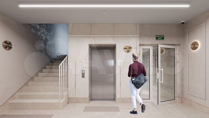 1-к. квартира, 34,1 м², 8/8 эт.