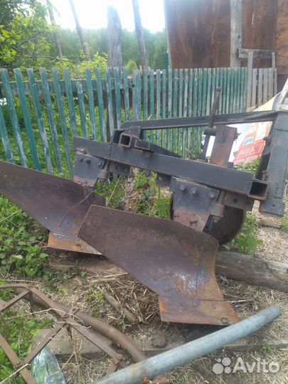 Плуг двухкорпусный для мтз