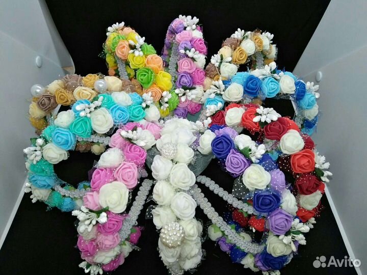 Ободки, венки для волос