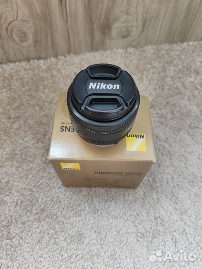 Объектив Nikkor 50mm f/1.8D AF