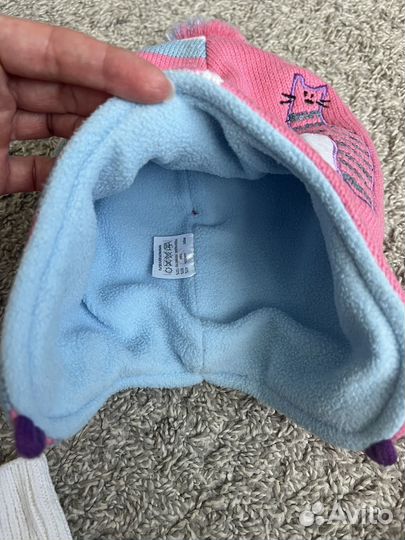 Шапки демисезонные разные для девочки