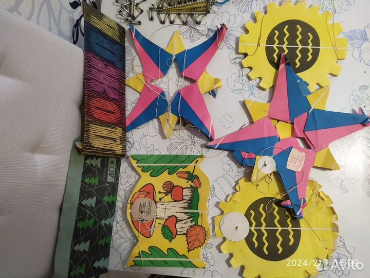 Бумажная гирлянда СССР