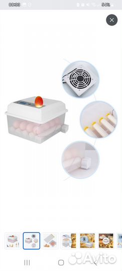 Инкубатор для яиц автоматический