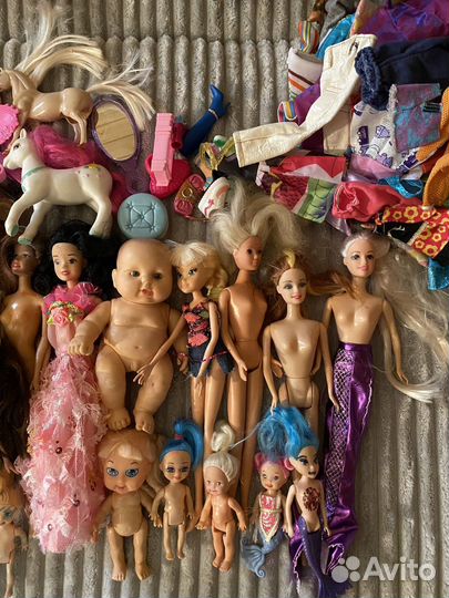 Куклы пупсы барби