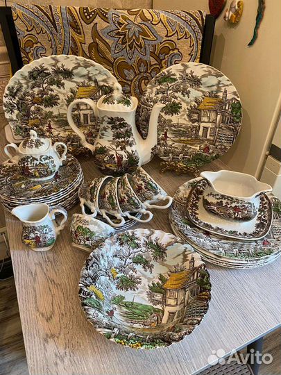 Сервиз столово-чайный Англия Myott 31пр